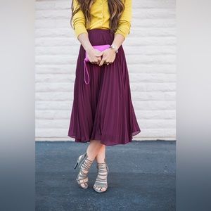 Rachel Parcell Pleated Skirt